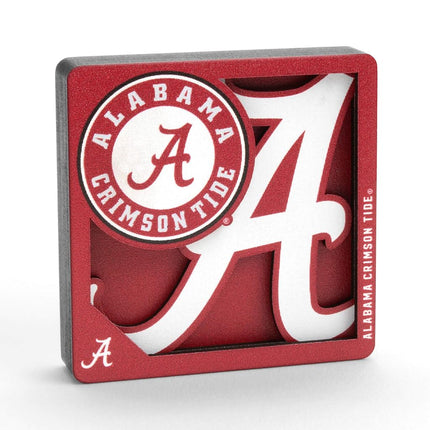 YouTheFan NCAA Indiana Hoosiers Imanes de la Serie de Logotipos 3D