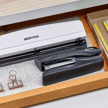 Bostitch Office Heavy Duty Stapler, 40 Sheet Capacity, No Jam, Full Strip, for Classroom, Office or Desk, Black