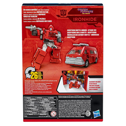 TRANSFORMERS Toys Studio Series 86-17 Voyager Class The The Movie 1986 Ironhide Action Figure - Ages 8 and Up, 6.5-inch