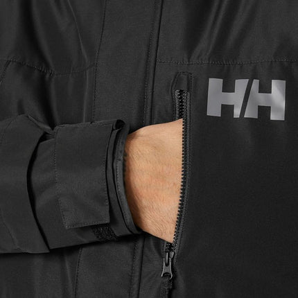 Helly Hansen Men's Rigging Coat, Black, S