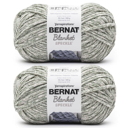 Bernat Blanket Speckle Winter Leaf Yarn - 2 Pack o