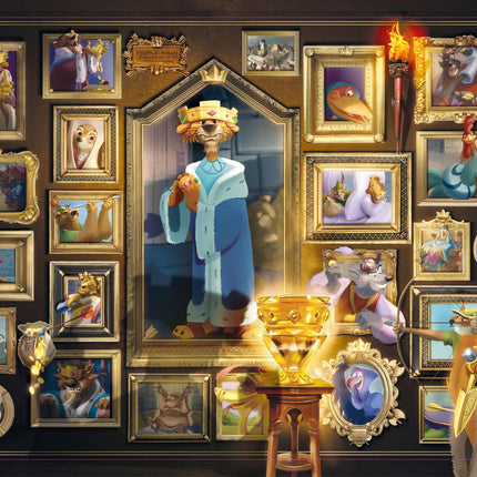 Ravensburger Disney Villainous: King John and Figu
