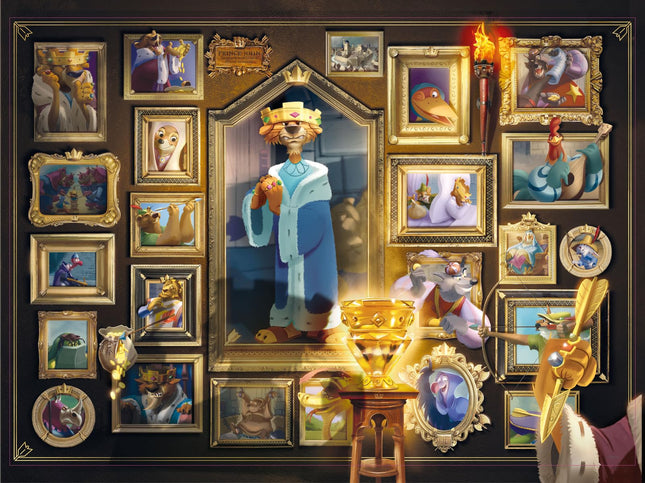 Ravensburger Disney Villainous: King John and Figu