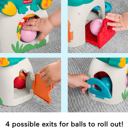 Fisher-Price Light-Up & Roll Frog Baby Toy