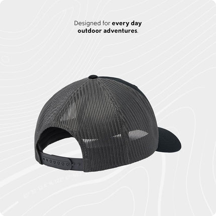 Columbia Unisex Mesh Snap Back, Snap Back Cap, Black/Sisters, One Size