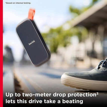 SanDisk Portable SSD 1TB, Up to 800MB/s Read Speeds, Older model, Black