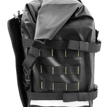 Nelson-Rigg Hurricane Dry Saddlebags, Black/Gray
