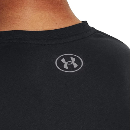 Under Armour Global Foundation Men's Short Sleeve T-Shirt, Boxed Black/Grey, Medium, Boxed Black/Grey, M