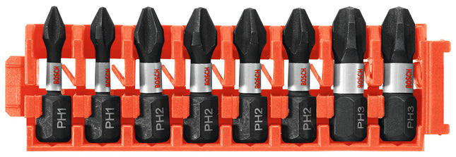 BOSCH CCSPHV108 8-Piece Assorted Set 1 in. Impact 