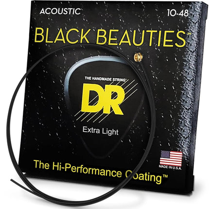 Dr A EXBK BKA-10 Extra Black Beauties Lite String