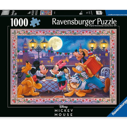 Ravensburger Disney Mosaic Mickey 1000 Piece Jigsaw Puzzle for Adults - 12000496 - Handcrafted Tooling, Made in Germany, Every Piece Fits Together Perfectly