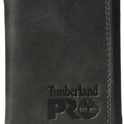 Timberland PRO mens Leather Rfid Trifold With Id W