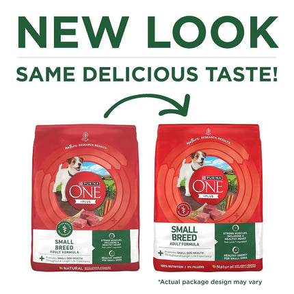 Purina ONE SmartBlend Small Breed Lamb & Rice Formula Adult Dry Dog Food - 3.8 lb. Bag