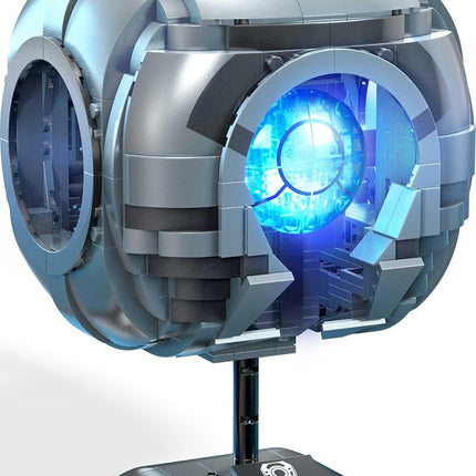 Mega Halo Model Replica Building Toy, 343 Guilty Spark with 609 Pieces, Lights & Sounds, Build & Display Set for Collectors, Gift Ideas for Adults
