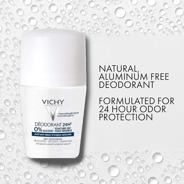 Vichy Dry Touch 24 Hour Roll-On Deodorant 50 ml