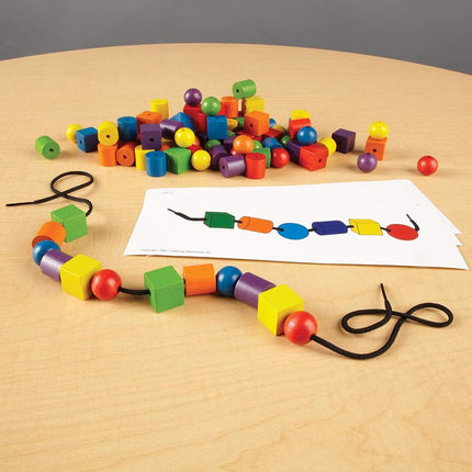 Learning Resources Beads and Pattern Cards Set