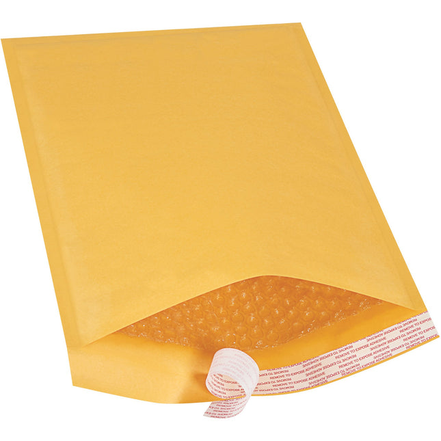 Enveloppe matelassée auto-adhésive Aviditi B857SSR Papier #4, 36,8 cm de long x 24,1 cm de large, Kraft, Pack économique (Lot de 70)