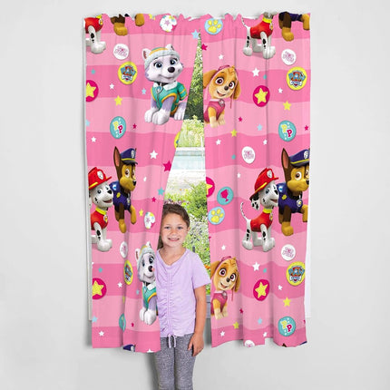 Juego de cortinas Franco para habitación infantil, 82 x 63 pulgadas, Paw Patrol Girls