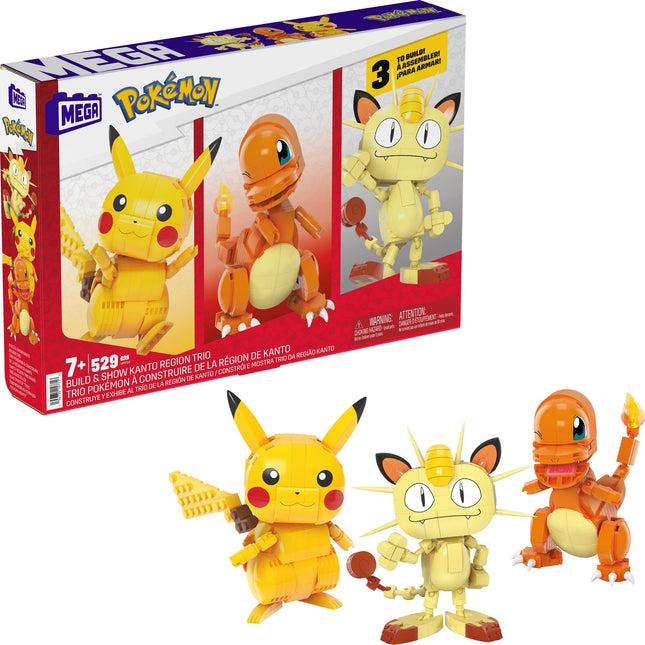 MEGA Pokemon Action Figure Building Toys for Kids,