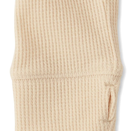 The Children's Place Girls' Basic Long Sleeve Thermal Henley Tops, Frappe, X-Small