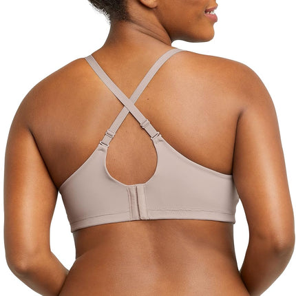 Maidenform Women's, Pure Comfort Soft Support Wireless Longline, Wirefree Comfortable Lace Bra, Evening Blush, S