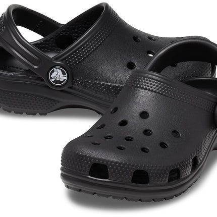 Crocs Kids Classic Clog, Black, J2