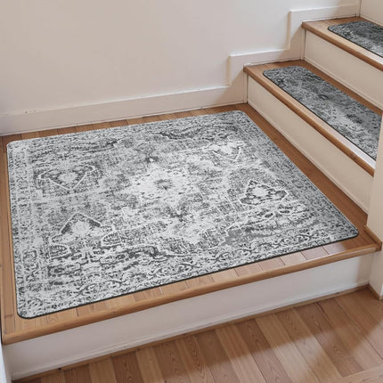 Stair Treads Non-Slip Landing Rug 31"x31" Matching