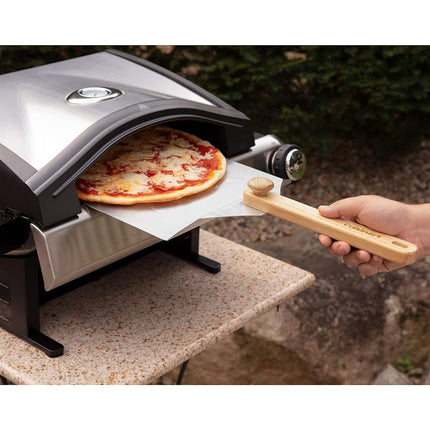 Pelle à pizza en aluminium Cuisinart 30,5 cm, spatule à pizza légère avec manche en bois pliable pour pizzas familiales, pâtes, pain, pains plats et plus encore