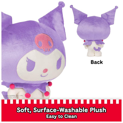 GUND Sanrio Hello Kitty Kuromi Plush, Premium Stuffed Animal for Ages 1 and Up, 9.5”, Purple/White