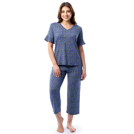 Fruit of the Loom womens 360 Stretch Ruffle Sleeve