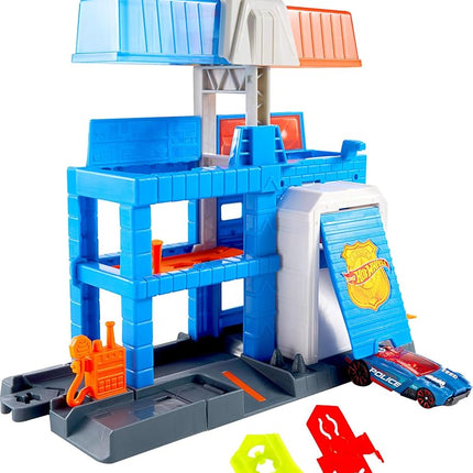 ​Hot Wheels City Downtown Police Tower Playset & D