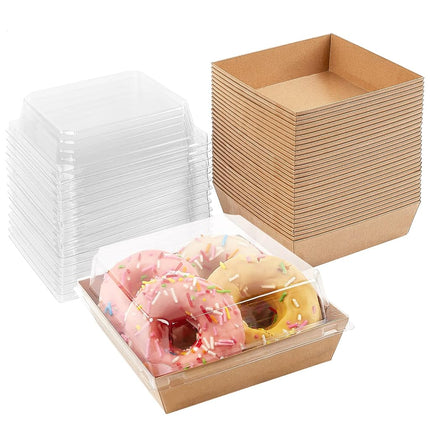 Ocmoiy Small Charcuterie Boxes with Clear Lids, To