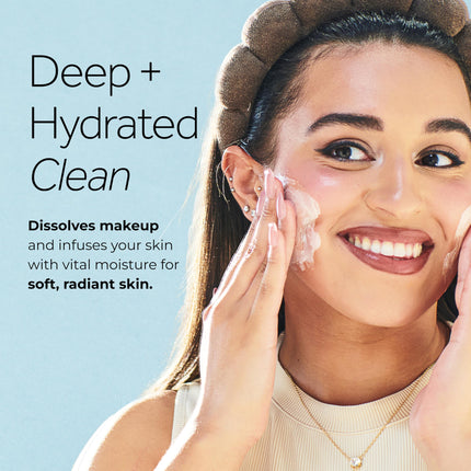 Crema facial fría POND'S, limpiador facial para el cuidado de la piel para todo tipo de piel, limpiador facial profundamente hidratante y desmaquillante, 9.5 oz, paquete de 3