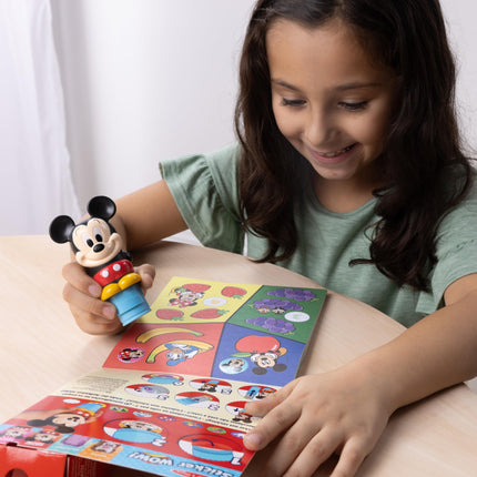 Melissa & Doug Sticker Wow 24-Page Activity Pad and Sticker Stamper, 300 Stickers, Arts and Crafts Fidget Toy Collectible Character � Disney Mickey Mouse