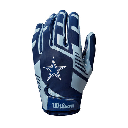 Wilson NFL Stretch Fit Football Gloves - Adult, Da