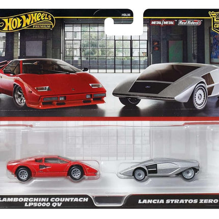 Hot Wheels Premium Car Culture 2-Pack of Collectible Toy Vehicles