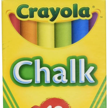 Crayola Colored Chalk - 12-Count (Pack of 6)
