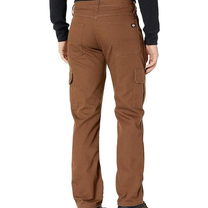 Dickies Mens Tough Max Duck Cargo Work Utility Pants, Stonewash Timber, 30W x 30L US, Stonewash Timber, Medium