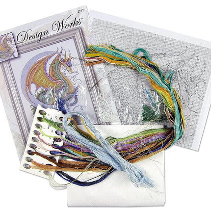 Cross Stitch - Design Works Crafts - Celestial Dragon