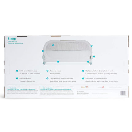 Munchkin Sleep Bed Rail, Grey by Munchkin