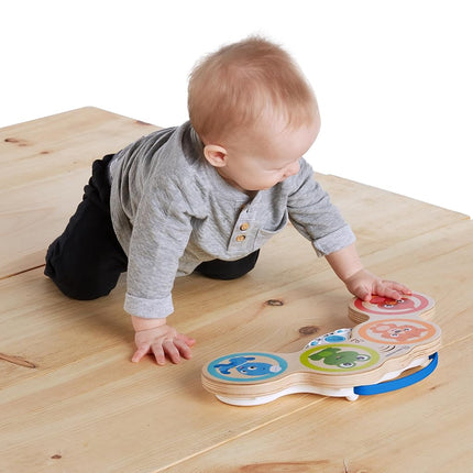 Baby Einstein Magic Touch Drums Wooden Drum Musical Toy, Ages 6 Months and up