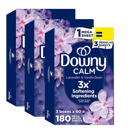 Downy Infusions Mega Dryer Sheets, Laundry Fabric 