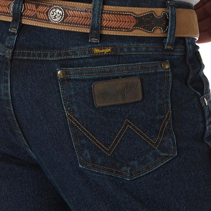 Wrangler Jean Cowboy Cut Slim Fit Premium Performance para Hombre - Azul - 35W x 30L