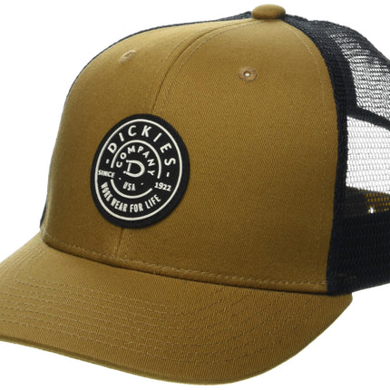 Dickies Mens Low Pro Workwear Patch Trucker Hat, B