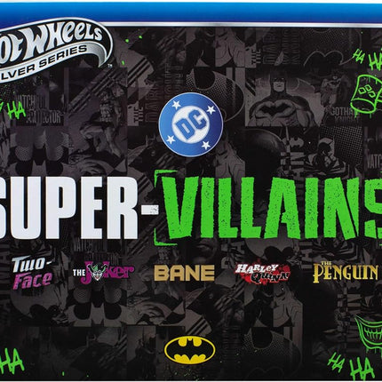 Hot Wheels Silver Series Super-Villain Batman Collectible Car