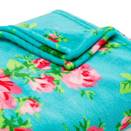 Betsey Johnson Ideal for Couch, Bed, or Lounge, Cozy Home Essentials, Polyester, Bouquet Day, 50" x 70"