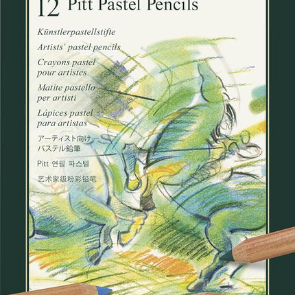 Faber-Castell PITT Pastel Pencils Tin Of 12