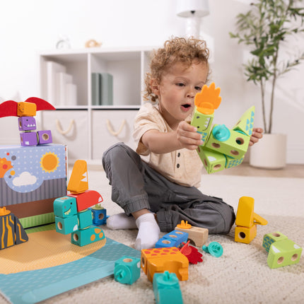 Juego de construcción de dinosaurios Blockables
