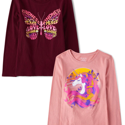 The Children's Place Girls' Assorted Everyday Long