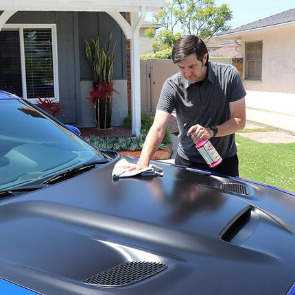 GOLDEN SHINE Quick Shine Instant Detail Spray, 32 Ounce Bottle Cleans and Shines Your Vehicle 10032